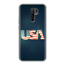 Чохол Прапор USA для Xiaomi Redmi 9 (USA)