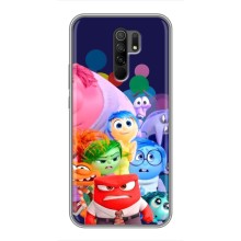 Чохол Головоломка для Xiaomi Redmi 9 - (AlphaPrint) – Герої головоломки