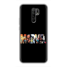 Силиконовый Чехол для Xiaomi Redmi 9 (MARVEL)