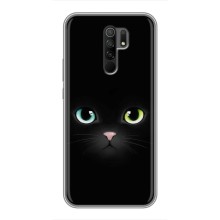 Чохол на тематику: Коти для Xiaomi Redmi 9 – Чорний Котик