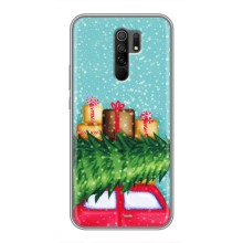 Чехол Новогодняя Елка на Xiaomi Redmi 9 – Новогодние подарки