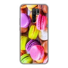 Чохол з зображенням смачної їжі для Xiaomi Redmi 9 (Макаруни)