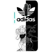 Чехол в стиле "Адидас" для Редми 9 – Adidas шнурки