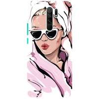Чехол с картинкой Модные Девчонки Xiaomi Redmi 9 (Девушка в халате)