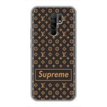 Чехол для Xiaomi Redmi 9 с картинкой Supreme (AlphaPrint) (Supreme LV)