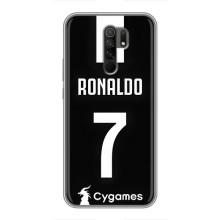 Чехол Криштиану Роналду для Xiaomi Redmi 9 (AlphaPrint) (RONALDO 7)