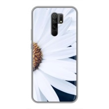 Чохол з ромашками на Xiaomi Redmi 9 (Пів ромашки)