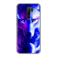 Чехол с Волком на Xiaomi Redmi 9 – Арт-Волк