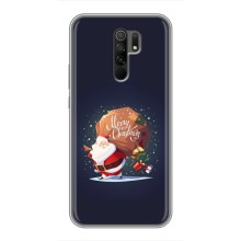 Чехол Санта Клаус для Xiaomi Redmi 9 – Подарки от Санты