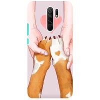 Чехол (ТПУ) Милые собачки для Xiaomi Redmi 9 – Любовь к собакам