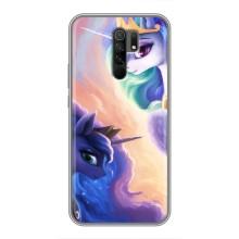 Чохол Unicorn на Xiaomi Redmi 9 (Єдиноріжки на хамарках)
