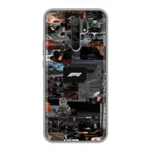 Чехол Формула1 на Xiaomi Redmi 9 – Коллаж Ф1