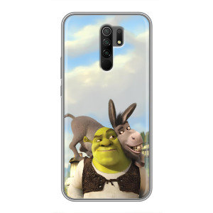 Чохол з мультфільмом Шрек на Xiaomi Redmi 9