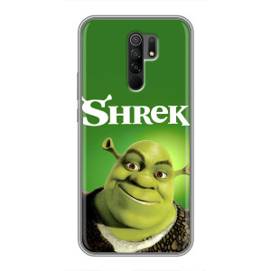 Чохол з мультфільмом Шрек на Xiaomi Redmi 9