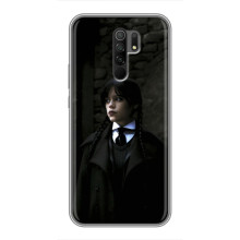 Чохол з дизайном Венздей 2 на Xiaomi Redmi 9 (Венздей в костюмі)