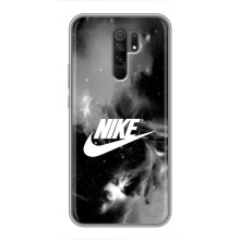 Чехол с логотипом Найк на Xiaomi Redmi 9 – Найк дымчатый