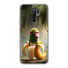 Чохол з мемами траралело тралала для Xiaomi Redmi 9 – Шимпанзіні бананіні