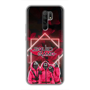 Чохол Гра в кальмара для Xiaomi Redmi 9