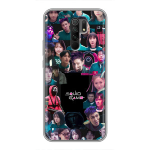 Чохол Гра в кальмара для Xiaomi Redmi 9