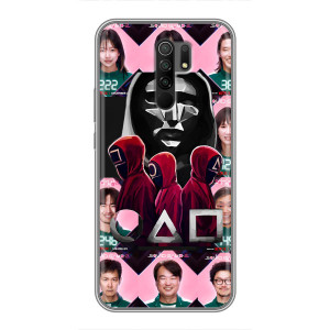 Чохол Гра в кальмара для Xiaomi Redmi 9