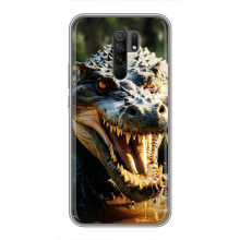 Чехол с картинкой «Хищники» для Xiaomi Redmi 9 – Крокодил