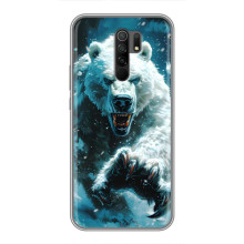 Чехол с картинкой «Хищники» для Xiaomi Redmi 9 – Медведь