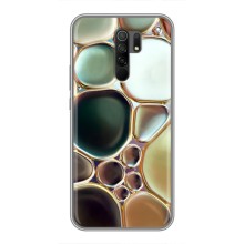 Мраморний чехол на Xiaomi Redmi 9 (VPrint) (Радужний Мрамор)