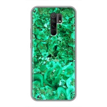 Мраморний чехол на Xiaomi Redmi 9 (VPrint) (Салатовий Мрамор)