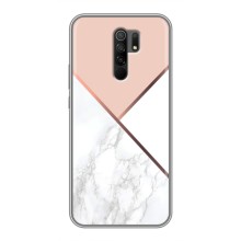 Мраморний чехол на Xiaomi Redmi 9 (VPrint) (Тройний мрамор)