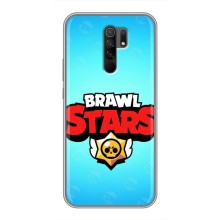 Силиконовый Чехол на Xiaomi Redmi 9 с картинкой Brawl Stars – Бравл Старс