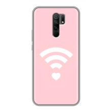 Силіконові Чохли Коханій людині для Xiaomi Redmi 9 – WiFi Love