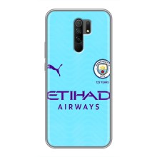 Силиконовые Чехлы принт Футбол на Xiaomi Redmi 9 (Man City)