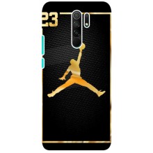 Силиконовый Чехол Nike Air Jordan на Редми 9 (Джордан 23)
