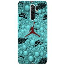 Силиконовый Чехол Nike Air Jordan на Редми 9 (Джордан Найк)