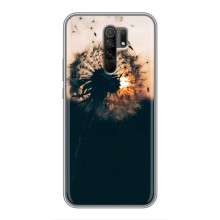 Силиконовый Чехол с одуванчиками на Xiaomi Redmi 9 (Красивый одуванчик)