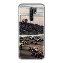 Чехол с прнтом Формула 1 на Xiaomi Redmi 9 – Гонка Формула-1