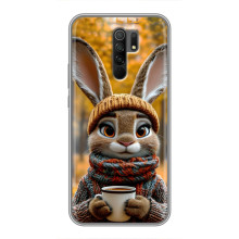 Друкований чохол 'Звірята з кавою' для Xiaomi Redmi 9