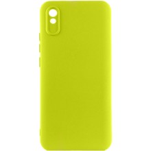 Чехол Silicone Cover Lakshmi Full Camera (A) для Xiaomi Redmi 9A – Желтый