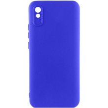 Чехол Silicone Cover Lakshmi Full Camera (A) для Xiaomi Redmi 9A – Синий