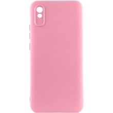 Чехол Silicone Cover Lakshmi Full Camera (A) для Xiaomi Redmi 9A – Розовый