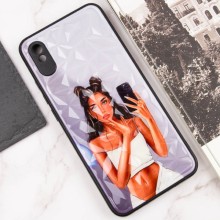 TPU+PC чохол Prisma Ladies для Xiaomi Redmi 9A – Black in White