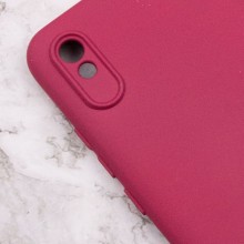 Чехол Silicone Cover Lakshmi Full Camera (A) для Xiaomi Redmi 9A – Бордовый