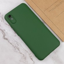 Чехол Silicone Cover Lakshmi Full Camera (A) для Xiaomi Redmi 9A – Зеленый