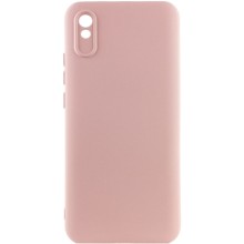 Чехол Silicone Cover Lakshmi Full Camera (A) для Xiaomi Redmi 9A – Розовый