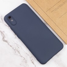 Чехол Silicone Cover Lakshmi Full Camera (A) для Xiaomi Redmi 9A – Синий