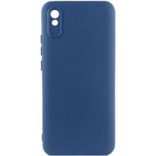 Чехол Silicone Cover Lakshmi Full Camera (A) для Xiaomi Redmi 9A – Синий