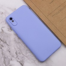 Чехол Silicone Cover Lakshmi Full Camera (A) для Xiaomi Redmi 9A – Сиреневый