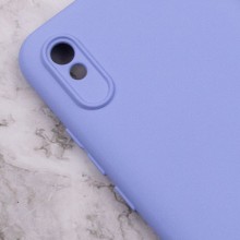 Чехол Silicone Cover Lakshmi Full Camera (A) для Xiaomi Redmi 9A – Сиреневый