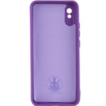 Чехол Silicone Cover Lakshmi Full Camera (A) для Xiaomi Redmi 9A – Фиолетовый