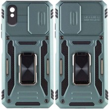 Ударопрочный чехол Camshield Army Ring для Xiaomi Redmi 9A – Зеленый